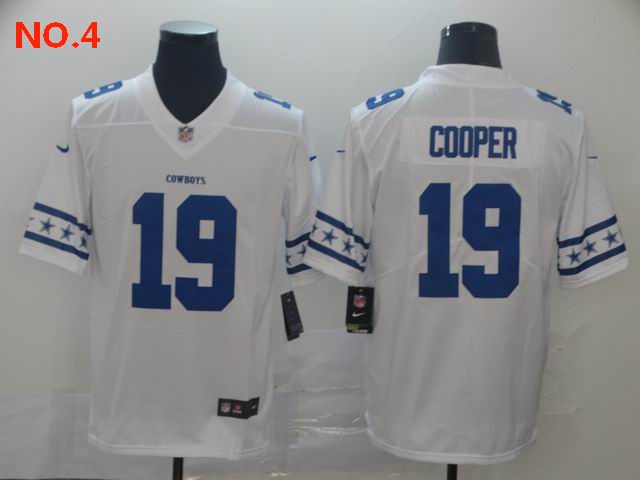 Men's Dallas Cowboys #19 Amari Cooper Jerseys NO.4;